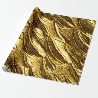 Gouden Drake Elegantie Cadeaupapier