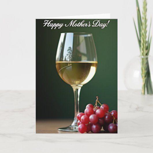 Gouden Drank Moederdag kaart (Voorkant)