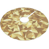 Gouden driehoek: Abstracte achtergrondtextuur. Kerstboom Rok (Gekanteld)