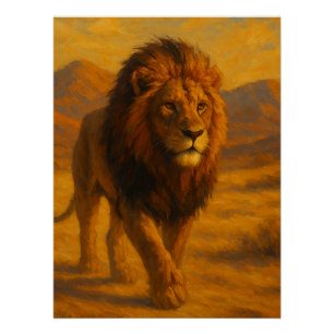 Gouden Drip Abstracte Donkere Kunstprint Perfect Poster