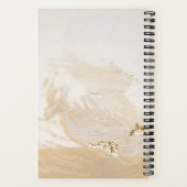 "Gouden dromen, eindeloze bladzijden" Notitieboek (Achterkant)