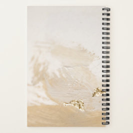 "Gouden dromen, eindeloze bladzijden" Notitieboek