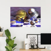 gouden dromen poster (Thuiskantoor)