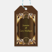Gouden dromenvanger banner cadeaukaart cadeaulabel (Voorkant)