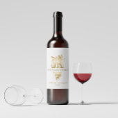 Gouden druiven Wijnmakerij Wijn Business Wijn Etiket