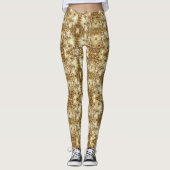 GOUDEN DRUIVENWIJN LEGGINGS (Voorkant)
