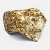 GOUDEN DRUIVENWIJN STROPDAS (Opgerold)