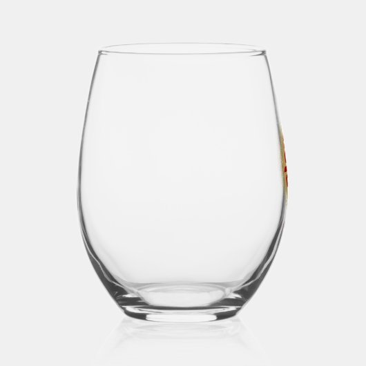 Gouden Dubbele Xi Pioen Chinese Bruiloft Wijnglas Zonder Voet (Rechts)