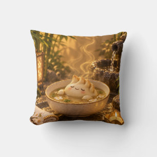 Gouden Dumpling Spa Gezellig Bamboe Kaarslicht Kussen