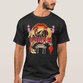 Gouden Dynastie Bloei T-shirt