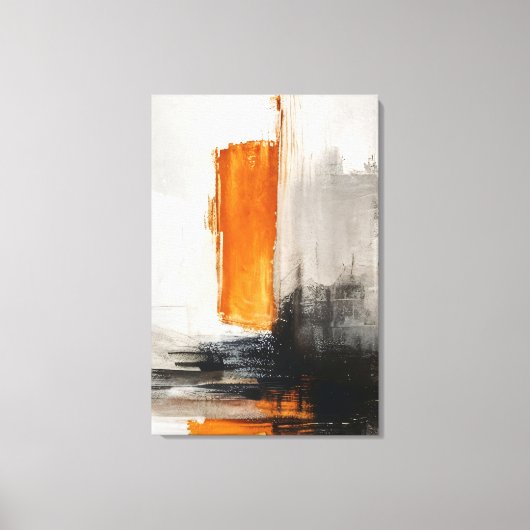 Gouden Eclipse Canvas Afdruk (Voorkant)