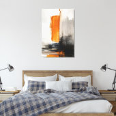 Gouden Eclipse Canvas Afdruk (Insitu (Slaapkamer))
