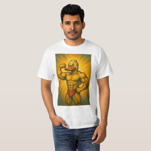 Gouden eend T-shirt (Voorkant volledig)