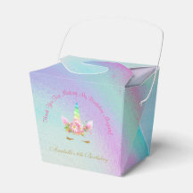 Gouden Eenhoorn Regenboog Dank u Chinezen Uitschak