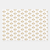 Gouden eenhoorn verjaardag inpakpapier vel (Voorkant 2)