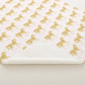 Gouden Eenhoorns Sherpa Deken (3/4)