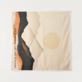 Gouden Eenzaamheid Wandkleed (Voorkant (horizontaal))