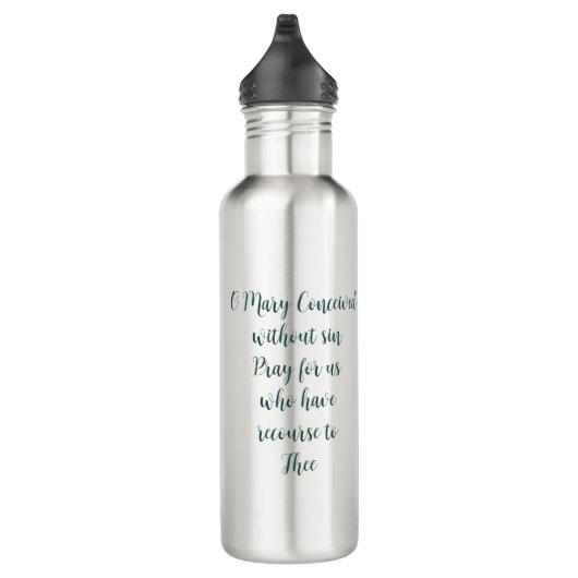 Gouden Eerbied Maagd Maria Waterfles (Rechts)