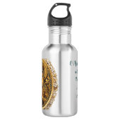 Gouden Eerbied Maagd Maria Waterfles (Voorkant)