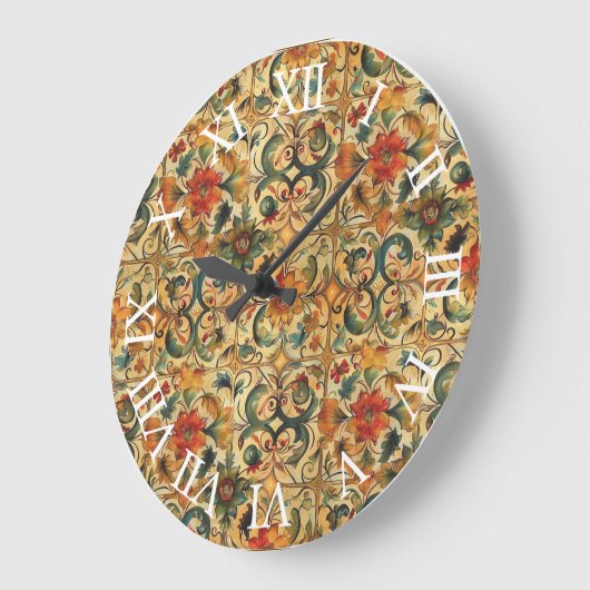Gouden Eeuw Botanisch met Romeinse cijfers Grote Klok (Hoek)