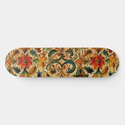 Gouden Eeuw Botanisch Persoonlijk Skateboard (Horizontaal)