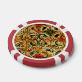 Gouden Eeuw Botanisch Poker Chips (Enkel)