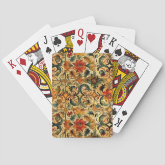 Gouden Eeuw Botanisch Pokerkaarten