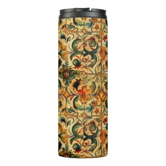 Gouden Eeuw Botanisch Thermosbeker (Achterkant)