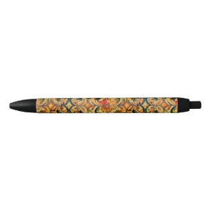 Gouden Eeuw Botanisch Zwarte Inkt Pen