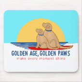 Gouden Eeuw, Golden Paws Auto Magnet Muismat (Voorkant)