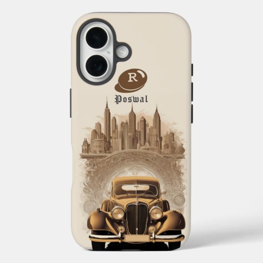 Gouden Eeuw:  luxe in Manhattan Case-Mate iPhone Case (Achterkant)