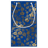 Gouden effect Botanisch Klein Cadeauzakje (Achterkant)