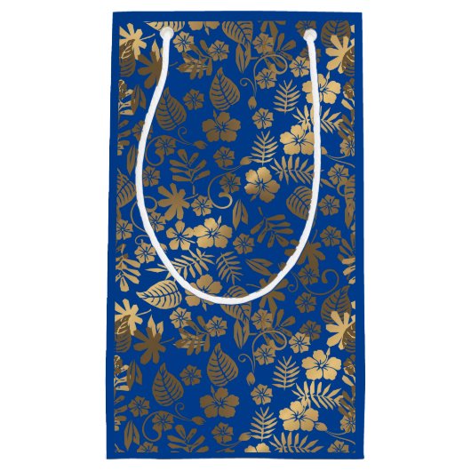 Gouden effect Botanisch Klein Cadeauzakje (Voorkant)