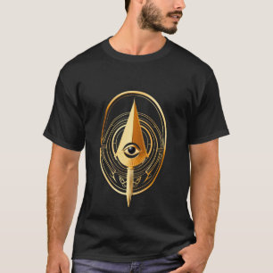     Gouden Egyptisch Symbool T-Shirt
