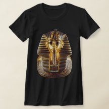 Gouden Egyptische faraomasker kunst