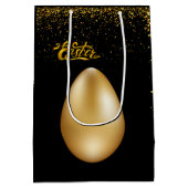 Gouden Eieren Pasen Midden Geschenkentas Medium Cadeauzakje (Achterkant)
