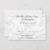 gouden Eiffeltoren franse rsvp standaard 3,5 x 5 (Achterkant)