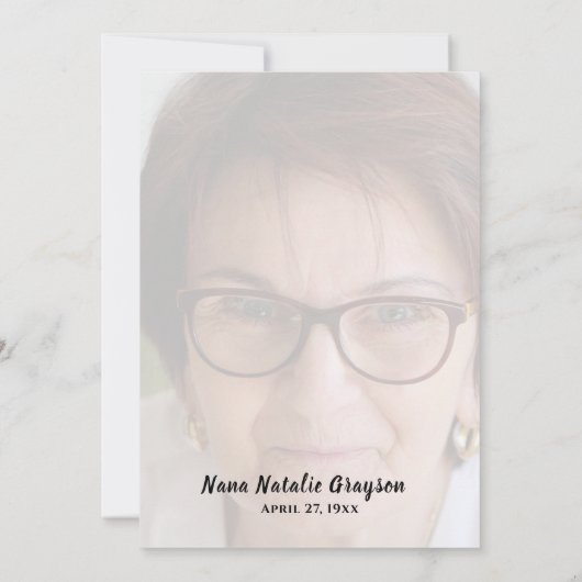 Gouden Elegante 60e Verjaardagsfeestfoto uitnodigi Kaart (Achterkant)