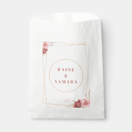 Gouden Elegante Bruiloft Favor Tassen Bedankzakje