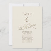 Gouden Elegante Huwelijkszitgrafiek (Voorkant)