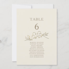 Gouden Elegante Huwelijkszitgrafiek