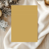 Gouden Elegante Joy Foto Gevouwen Kerstmis Feestdagen Kaart