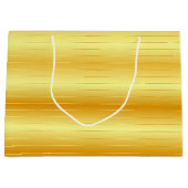 Gouden Elegante Moderne Glamoureuze Template Groot Cadeauzakje (Voorkant)