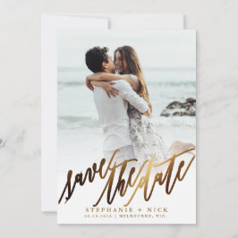 Gouden Elegante Script uitnodiging