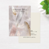 Gouden Elegante Sieraden Oorbel Display Kaart (Bureau)