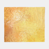Gouden Elegantie: Abstracte luxe achtergrond Fleece Deken (Voorkant (Horizontaal))