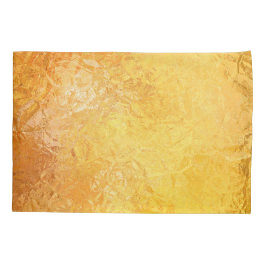 Gouden Elegantie: Abstracte luxe achtergrond Kussensloop (Achterkant)