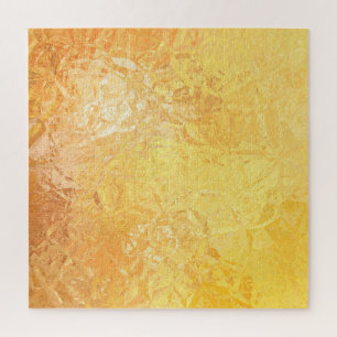 Gouden Elegantie: Abstracte luxe achtergrond Legpuzzel