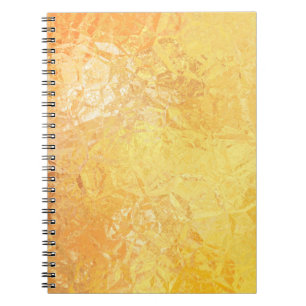 Gouden Elegantie: Abstracte luxe achtergrond Notitieboek