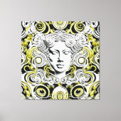 Gouden Elegantie: Ayana Canvas Afdruk (Voorkant)